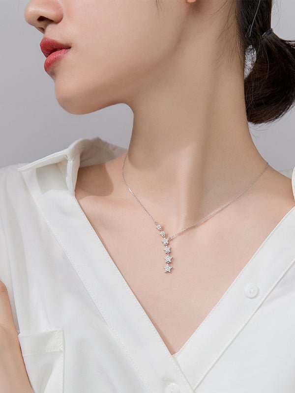Lănțișor din argint Star Shower - Vagance Jewelry