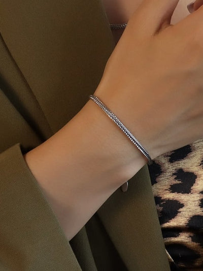 Set brățară+lănțișor Marble - Vagance Jewelry