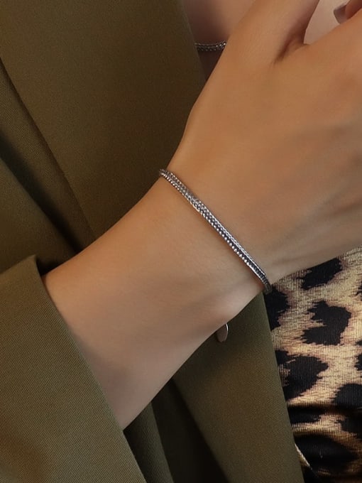 Set brățară+lănțișor Marble - Vagance Jewelry