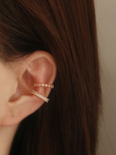 Set cercei clip-on Scarlet - Vagance Jewelry