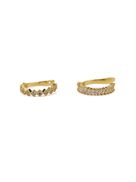 Set cercei clip-on Scarlet - Vagance Jewelry