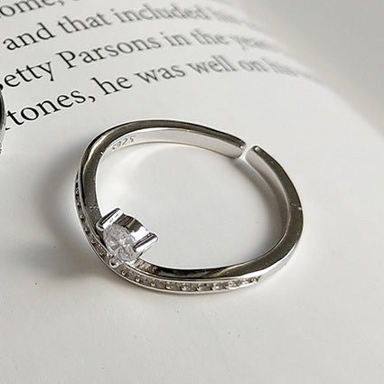 Set inele reglabile din argint Heaven+Angel - Vagance Jewelry