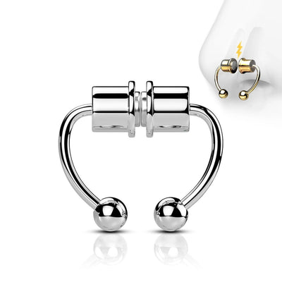 The Septum Ring - Piercing nas magnetic - Vagance România