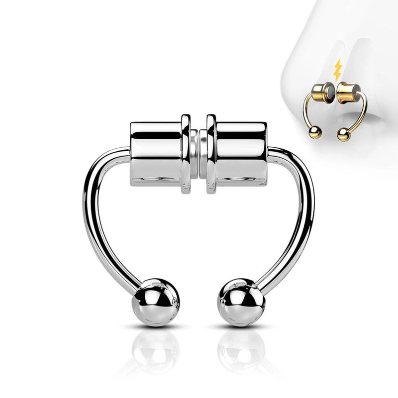 The Septum Ring - Piercing nas magnetic - Vagance România